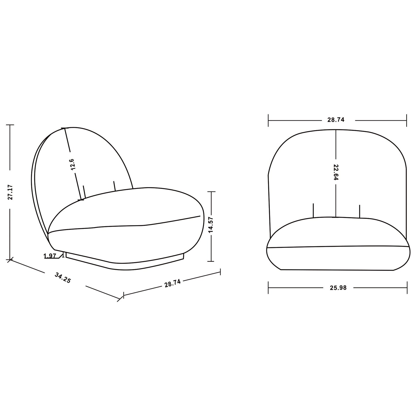 Manhattan Edina - Lounge Chair