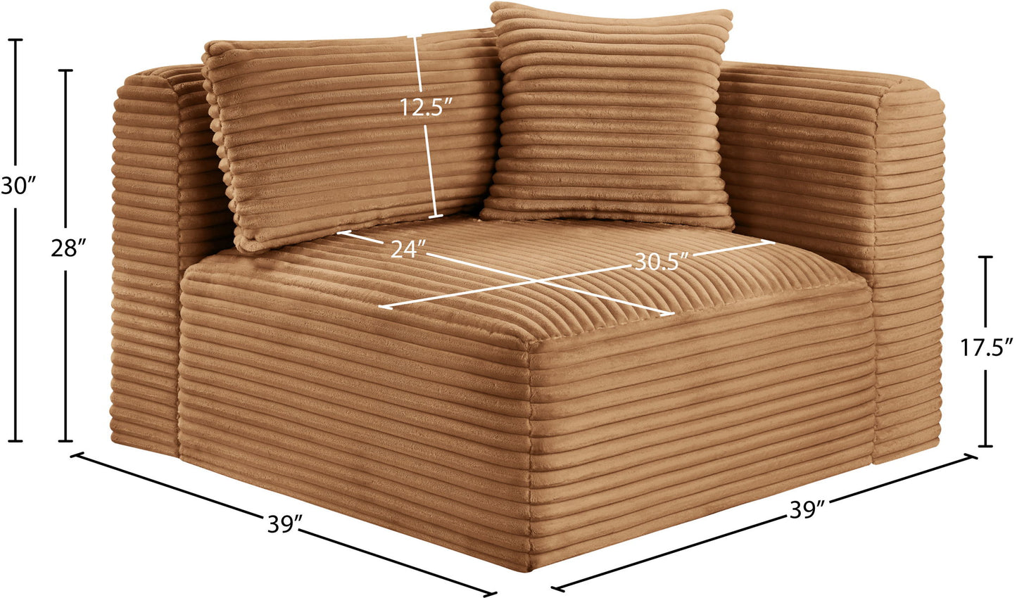 Shaggy - Fabric Corner Chair