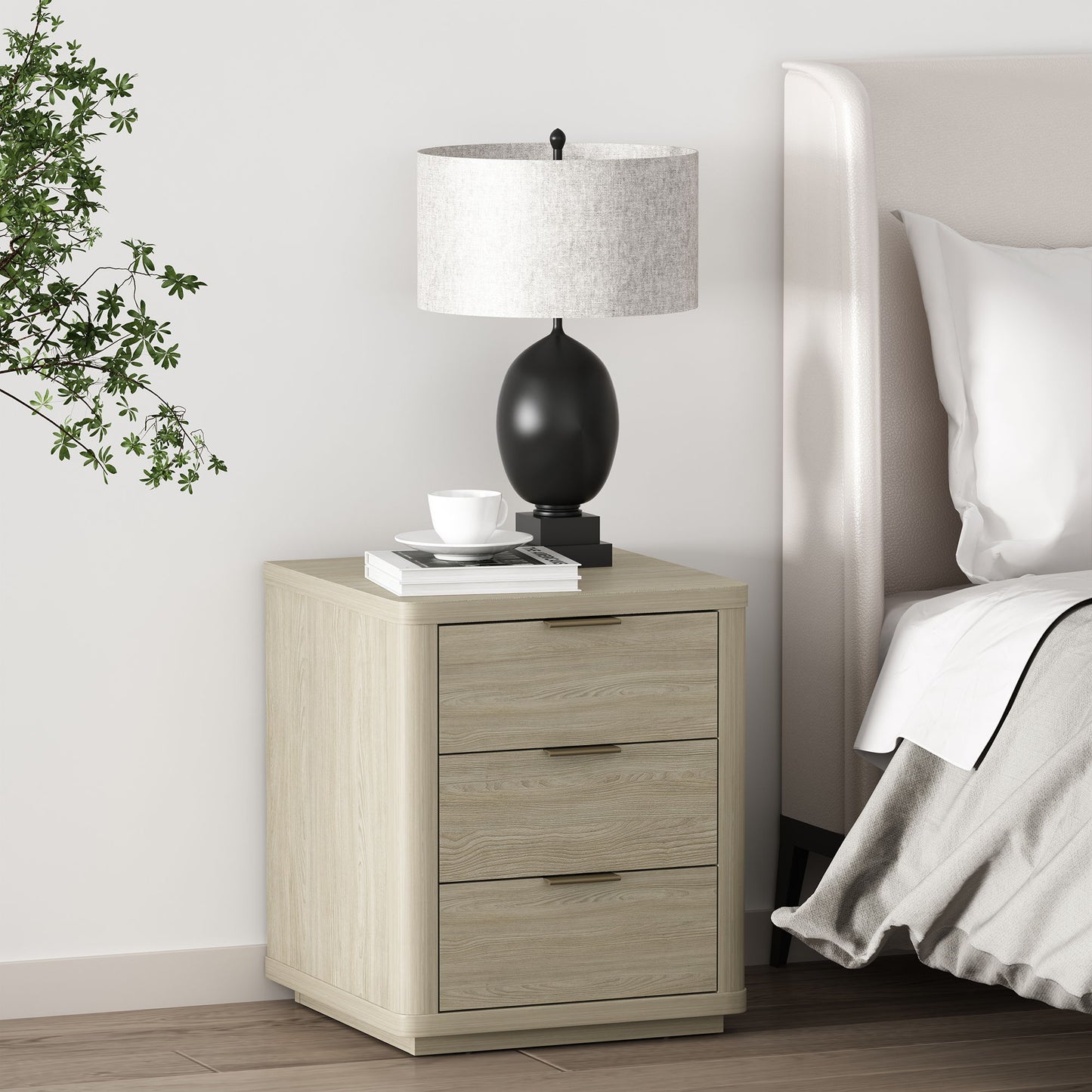 Manhattan Evelyn - 3-Drawer Nightstand