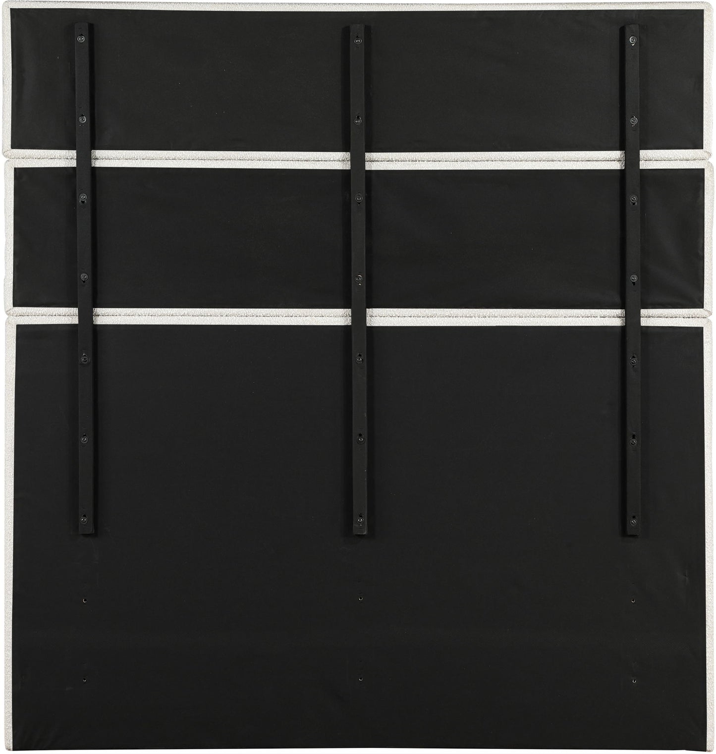 Adam - Boucle Fabric Bed With 89" Headboard