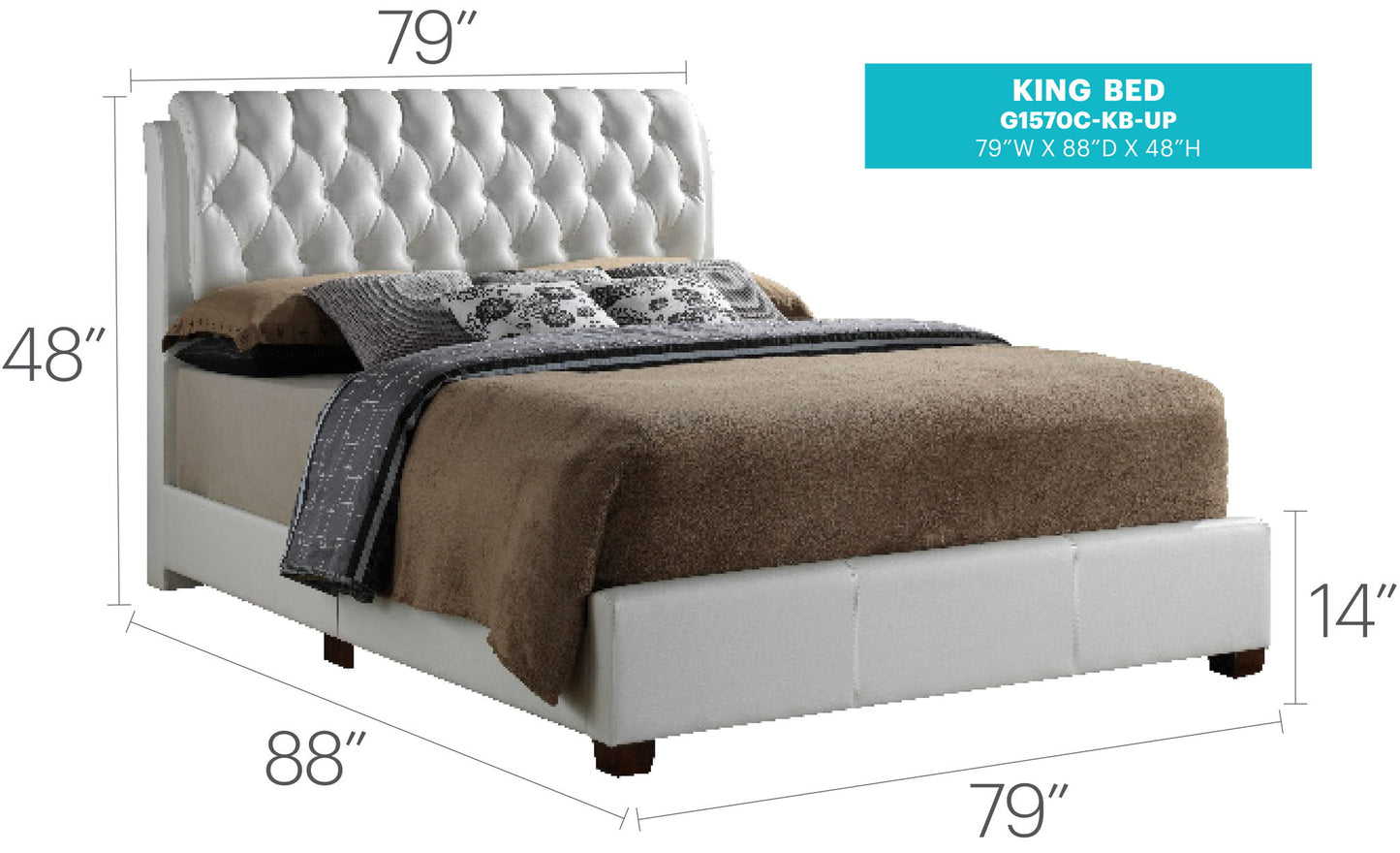 Glory Furniture - Marilla - Bed