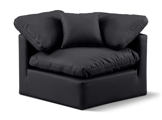 Indulge - Faux Leather Corner Chair