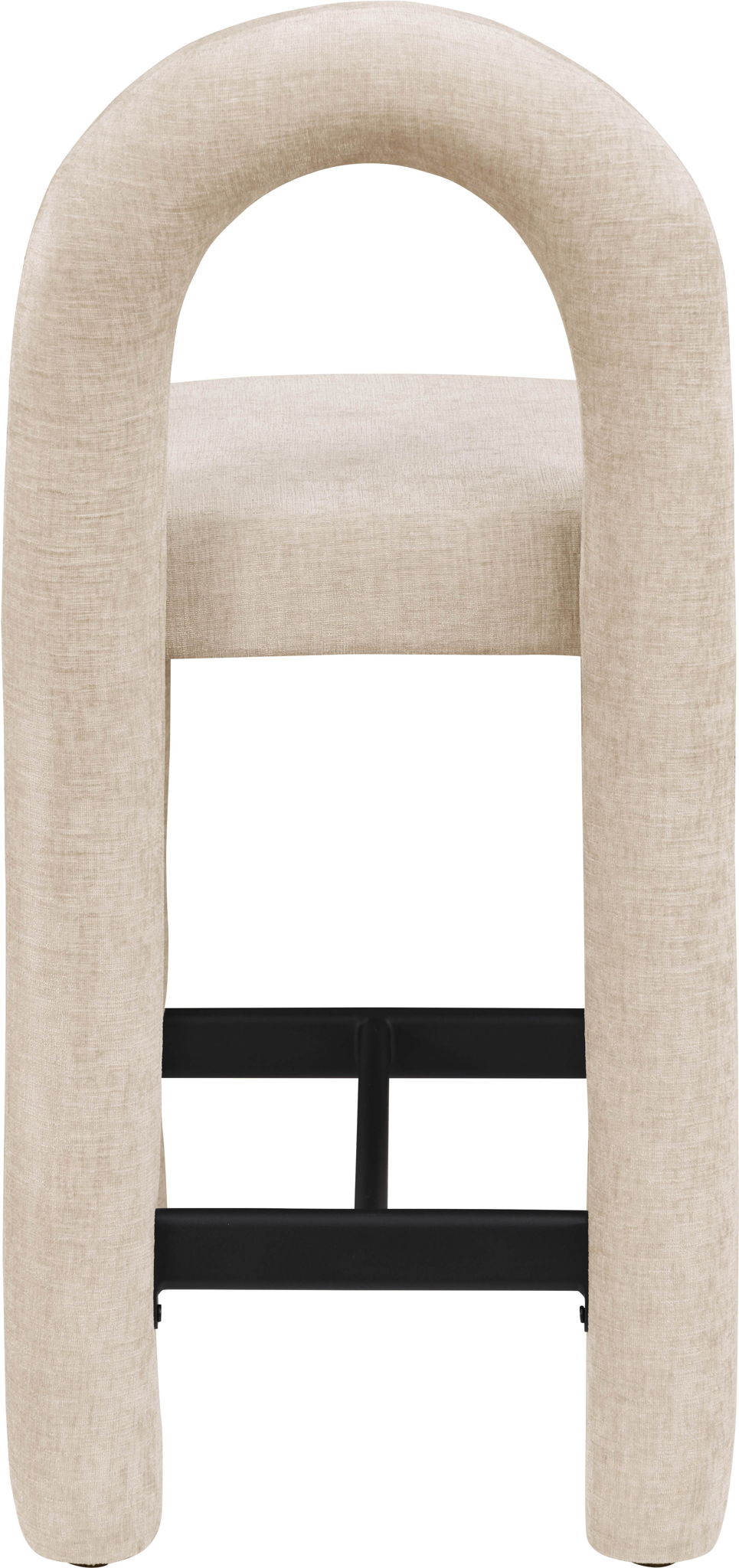 Amari - Chenille Fabric Stool