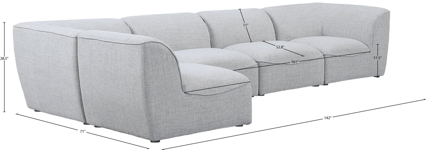Miramar - 5 Piece Modular Sectional