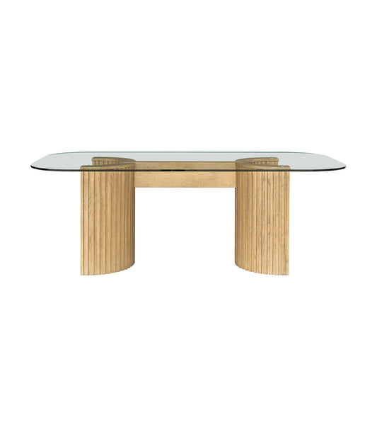 Arlo - Dining Table - Pale Oak