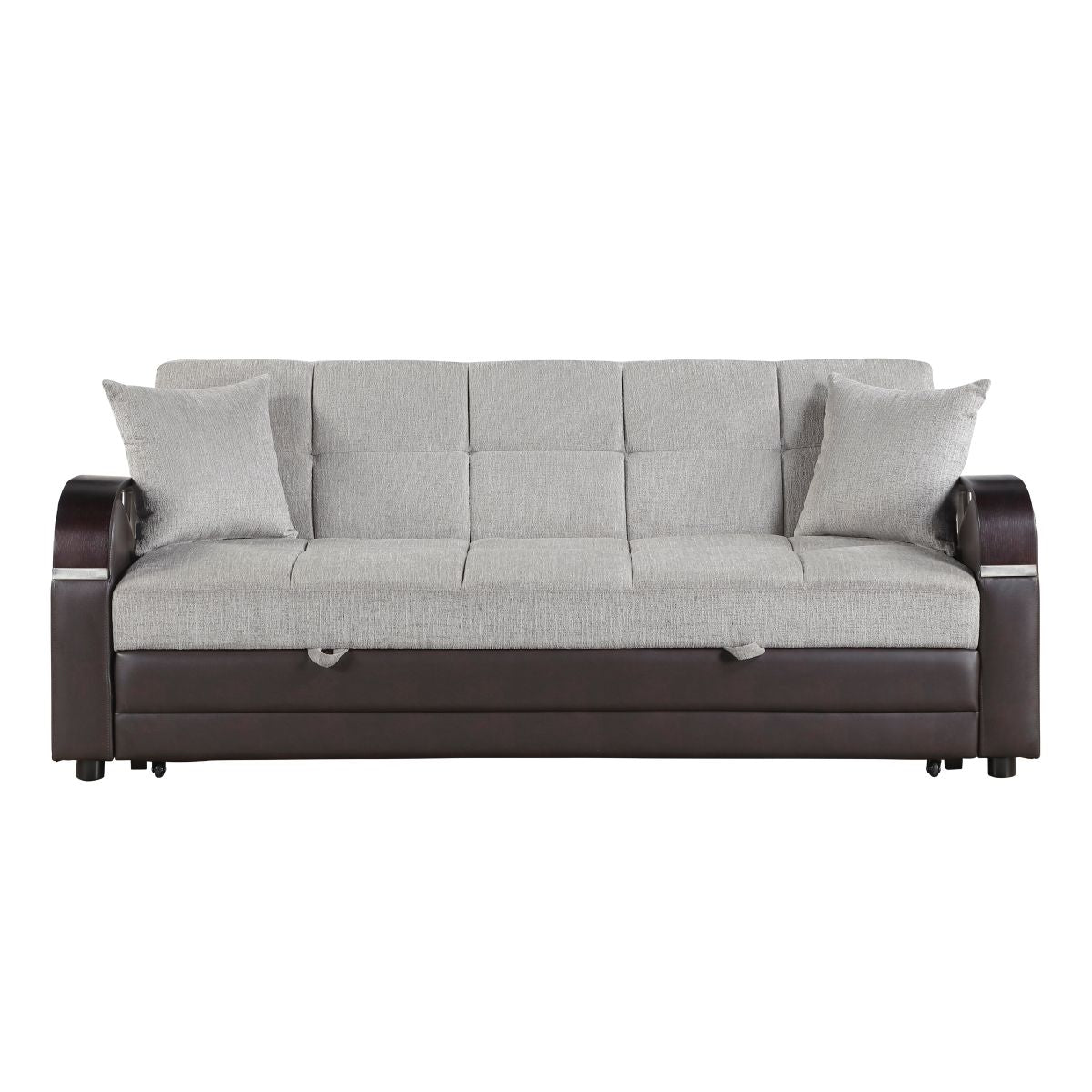 Hybrid Sofa with Pull-out Bed and Click Motion Back