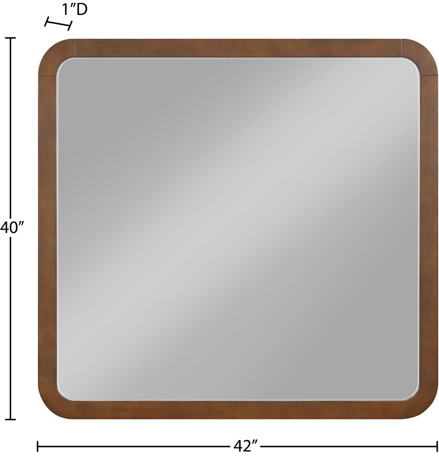 Giada - Solid Wood And Veneer Mirror