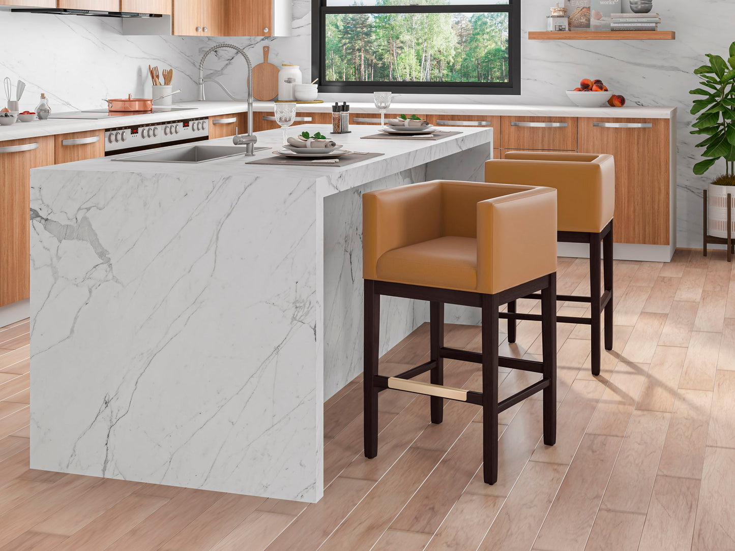 Manhattan Kingsley - Counter Stool