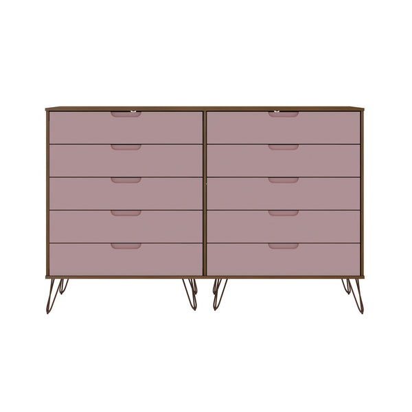 Rockefeller - Dresser - Natural And Rose Pink