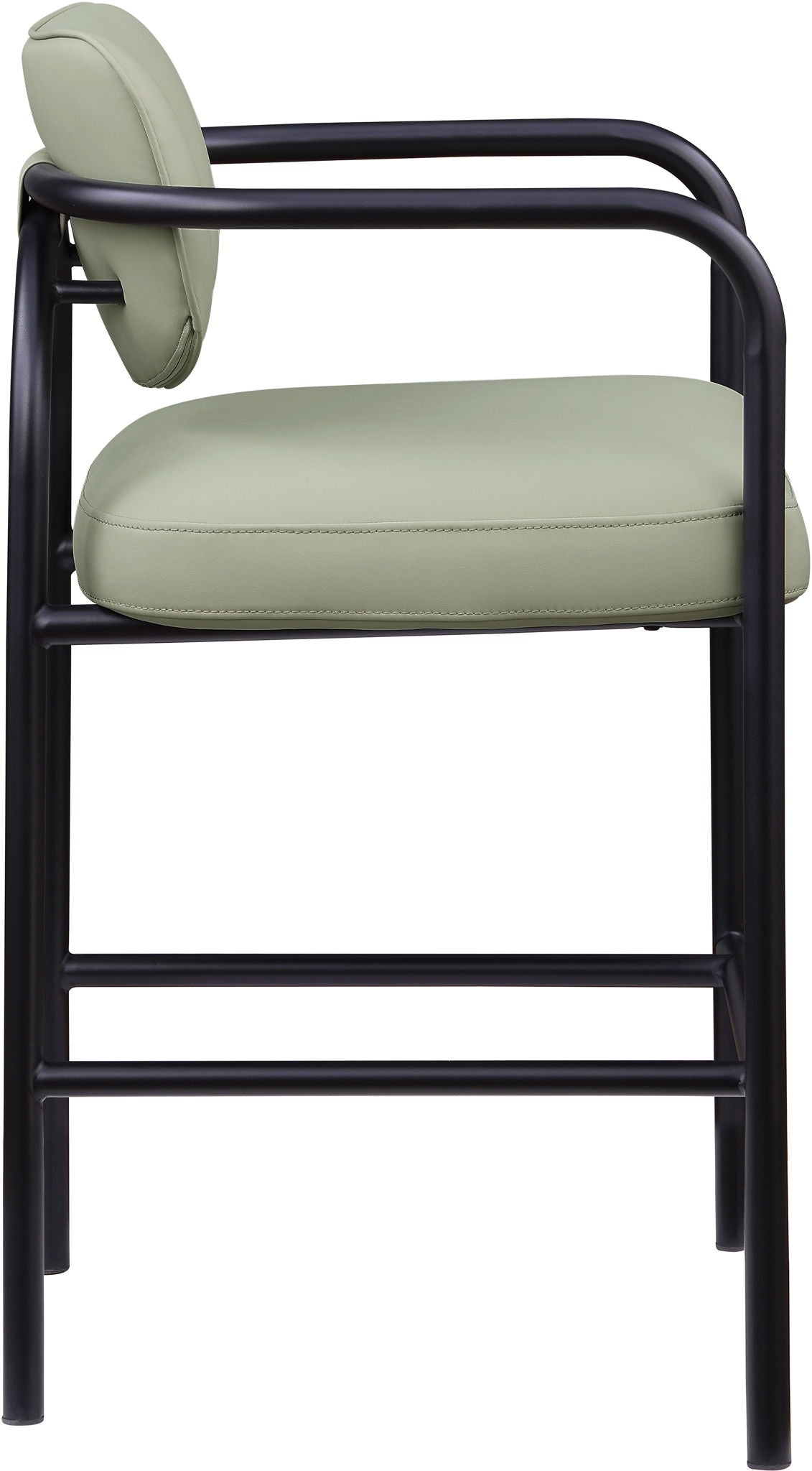 Serava - Vegan Leather Upholstered Bar Stool