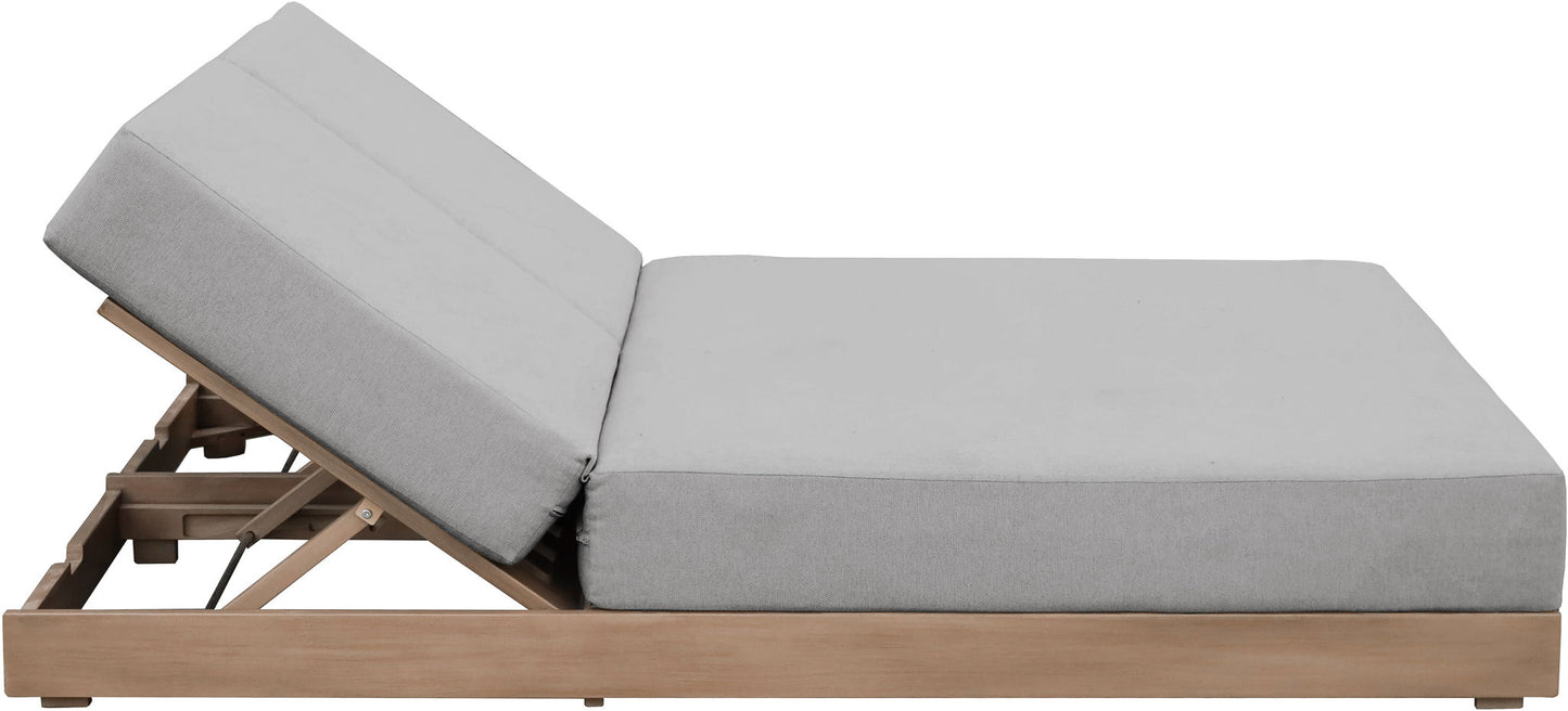 Solace - Olefin Performance Fabric Outdoor Patio Double Lounge Chair