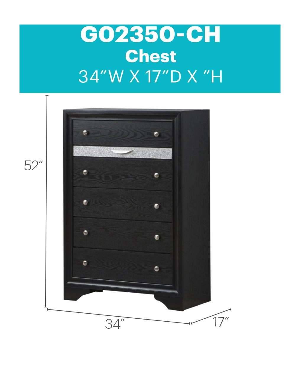 Glory Furniture - Madrid - Chest