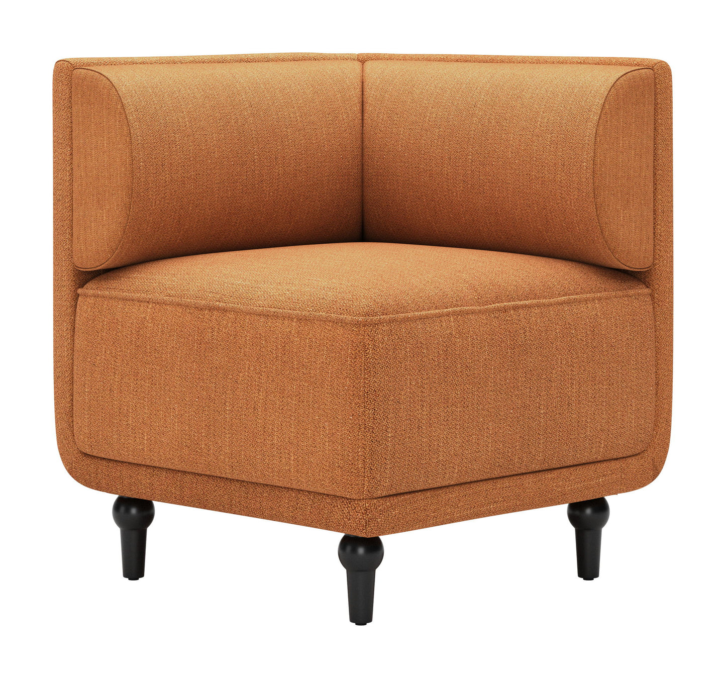 Malben - Corner Chair - Brown