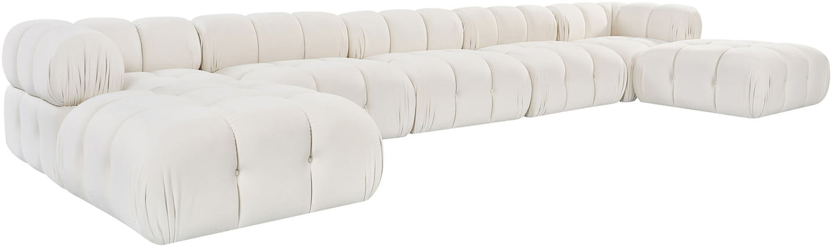 Orin - 7 Piece Modular Sectional (3 Modular Chairs, 2 Corner Chairs & 2 Ottomans)
