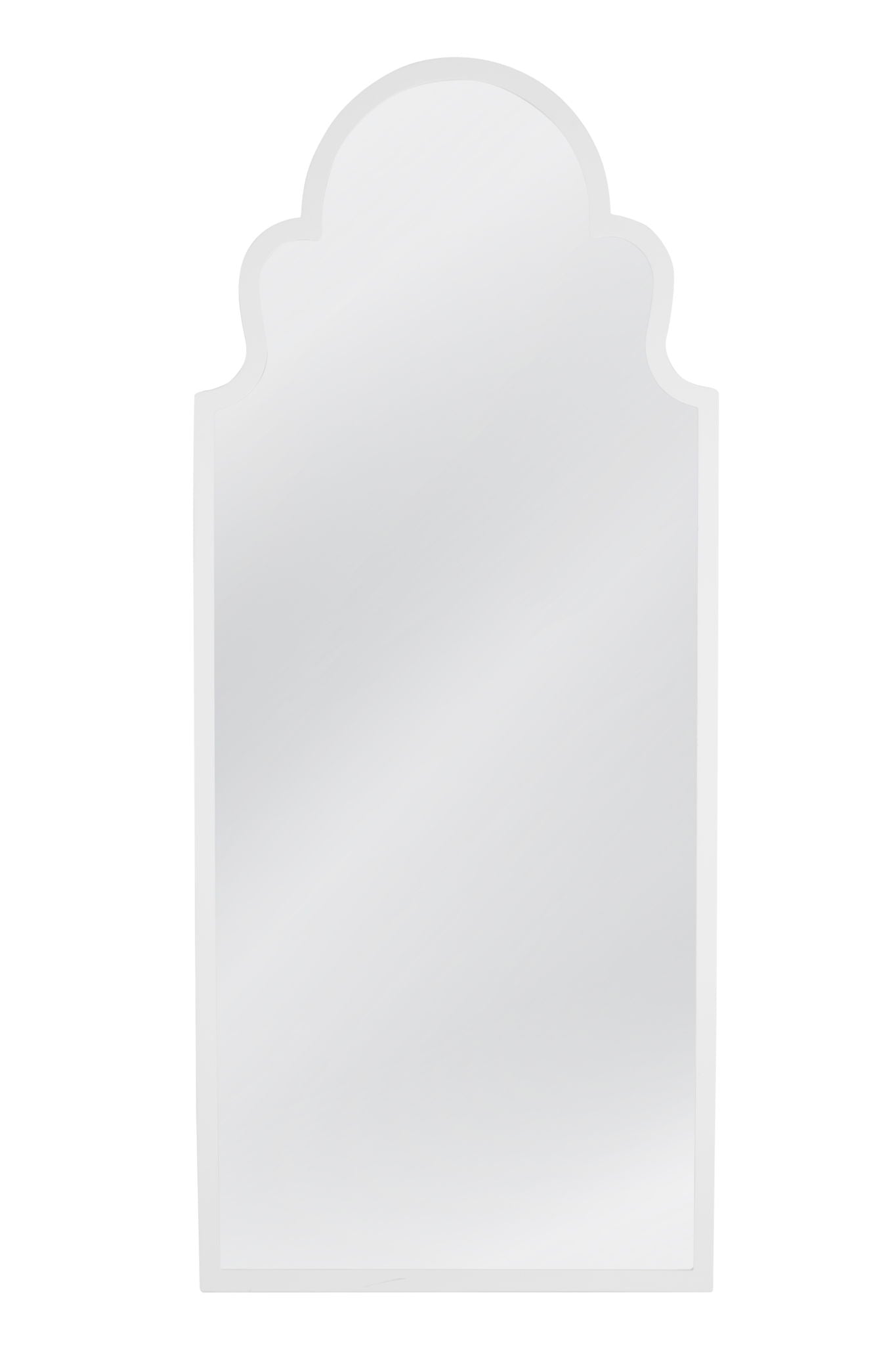 Elberta - Floor Mirror - White