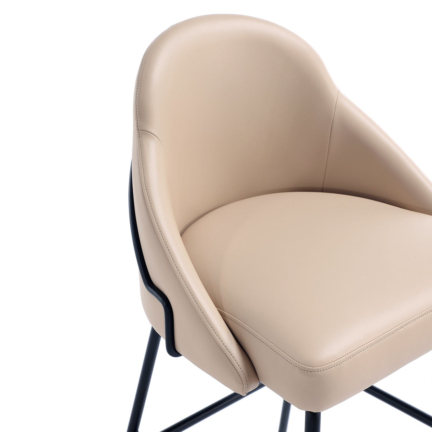 Manhattan Gracie - Barstool With Black Base