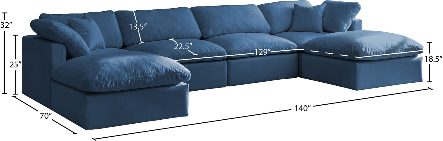 Plush - 6 Piece Modular Sectional