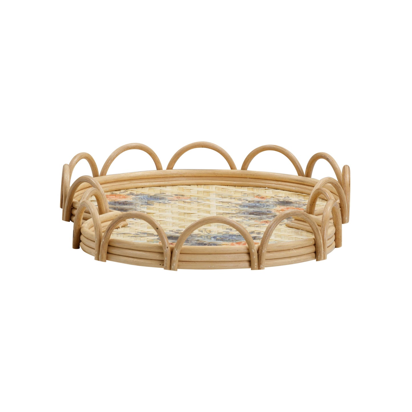 Corey - Figure Eight Bamboo Tray - Multi