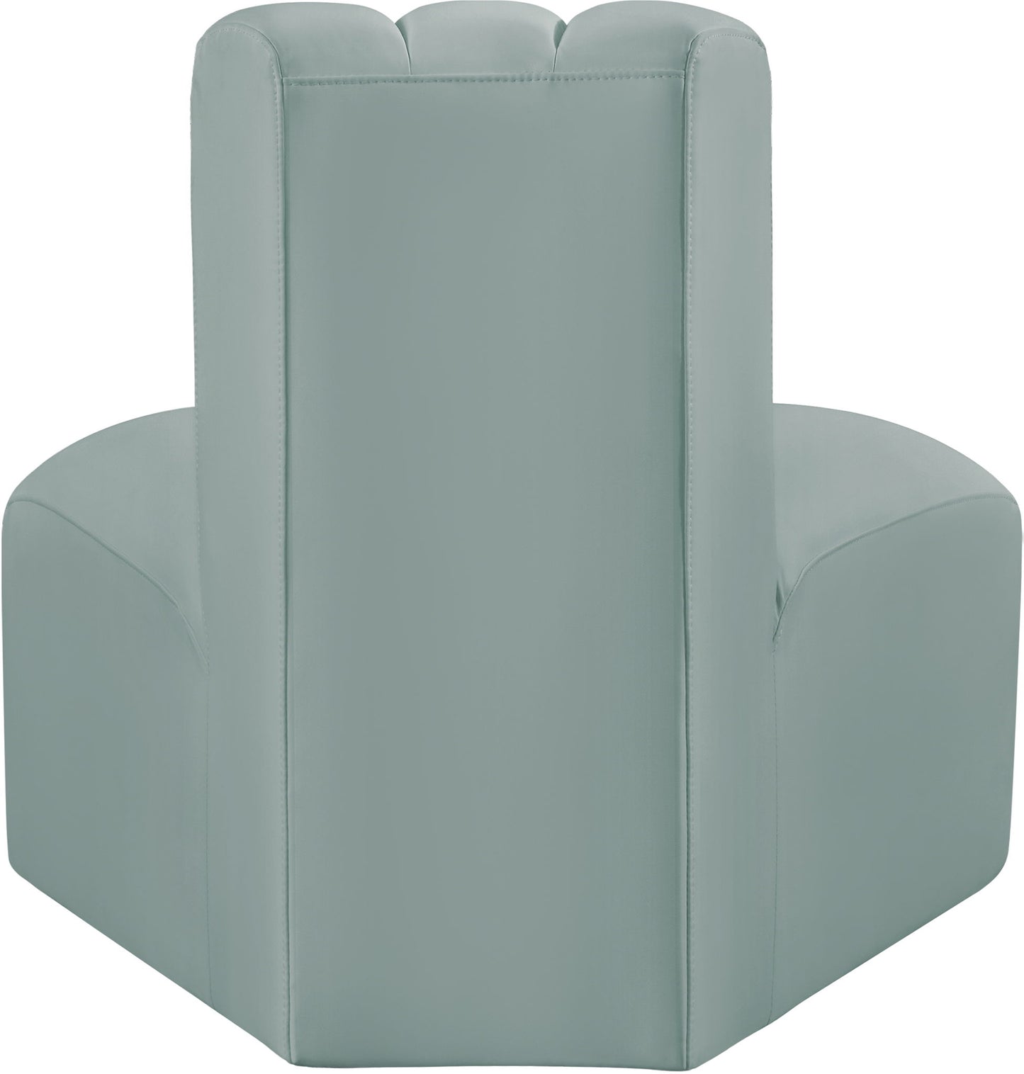 Arc - Faux Leather Reverse Corner Chair