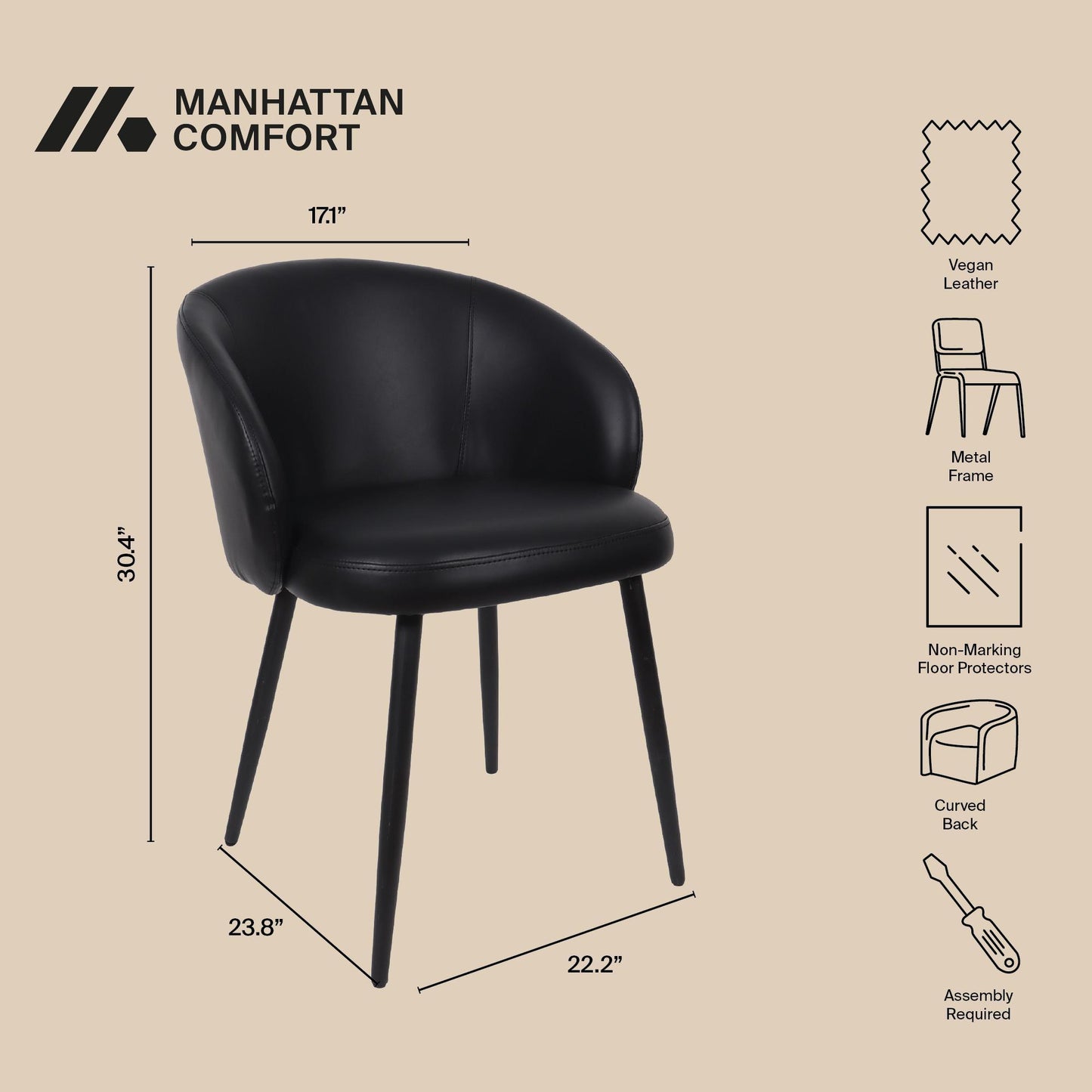 Manhattan Looma - Side Chair (Set of 2)