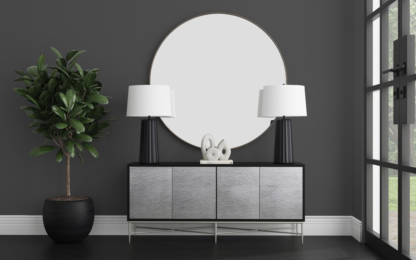 Eltham - Wall Mirror - Antique Gold