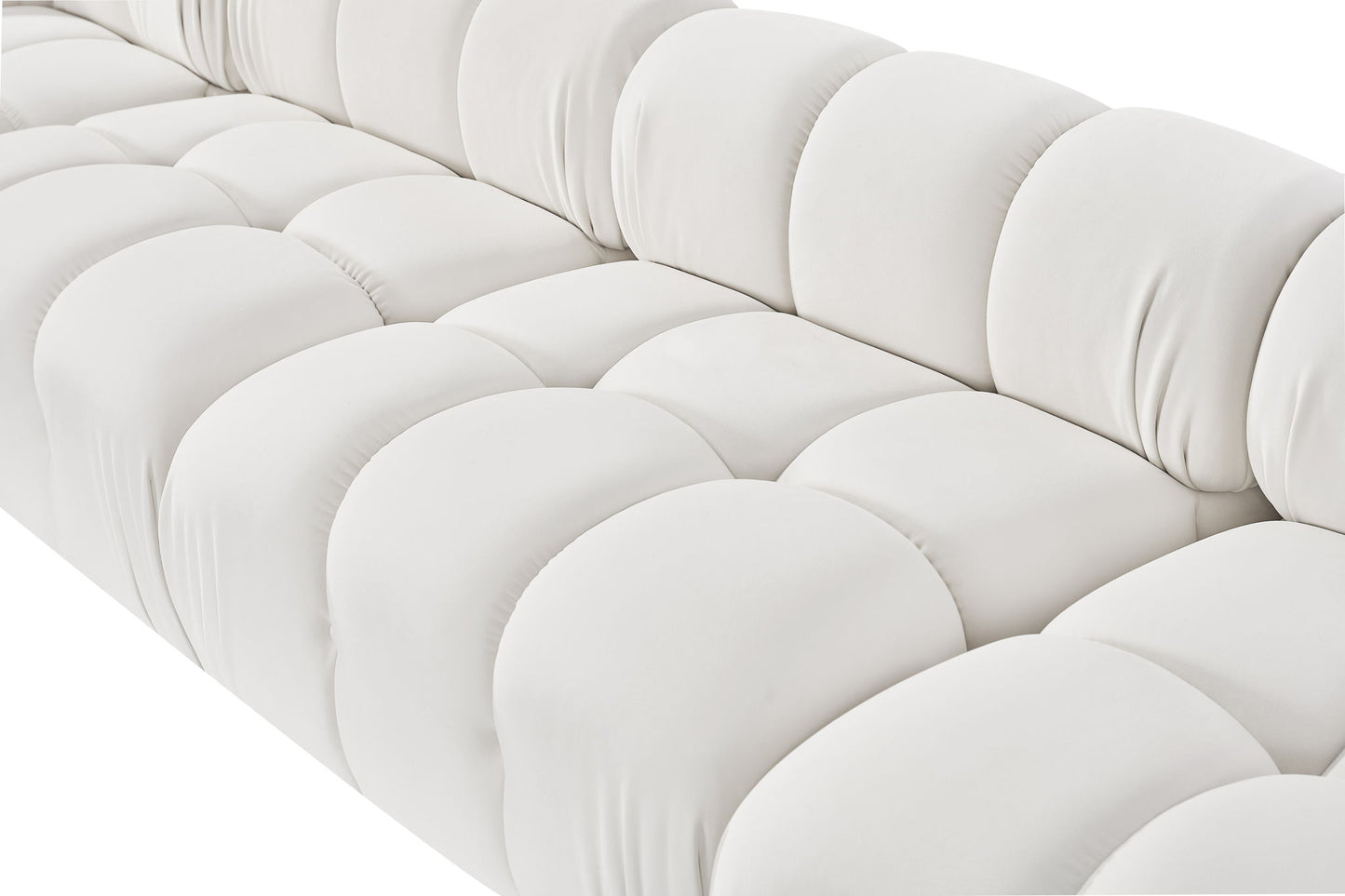 Orin - Velvet 5 Piece Modular Sectional