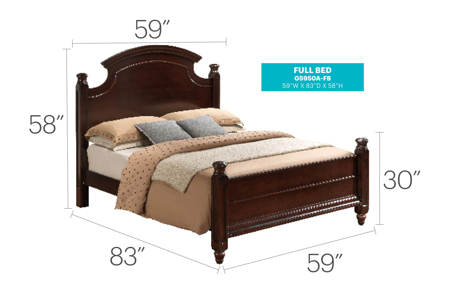Glory Furniture - Summit - Bed