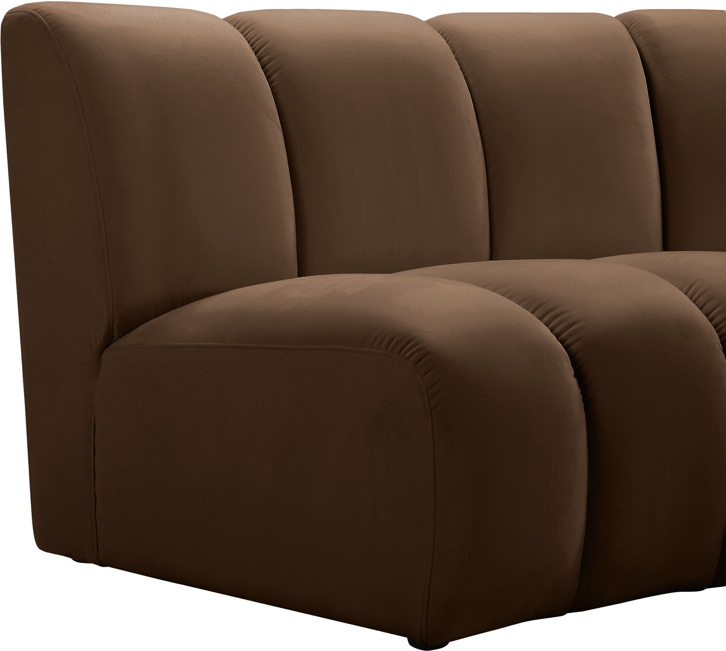 Infinity - 9 Piece Velvet Modular Sectional
