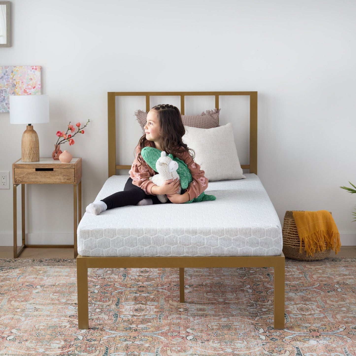 Weekender - 6" Gel Memory Foam Mattress With Waterproof Cover - Twin