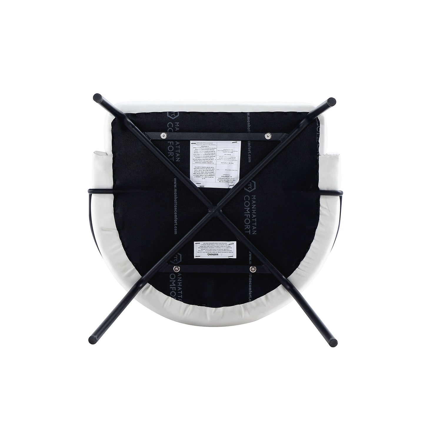 Manhattan Gracie - Dining Chair With Black Legs
