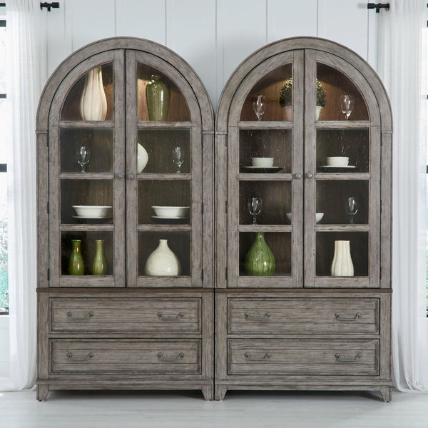 River Place - Bunching Curio (Set of 2) - Riverstone Gray & Tobacco