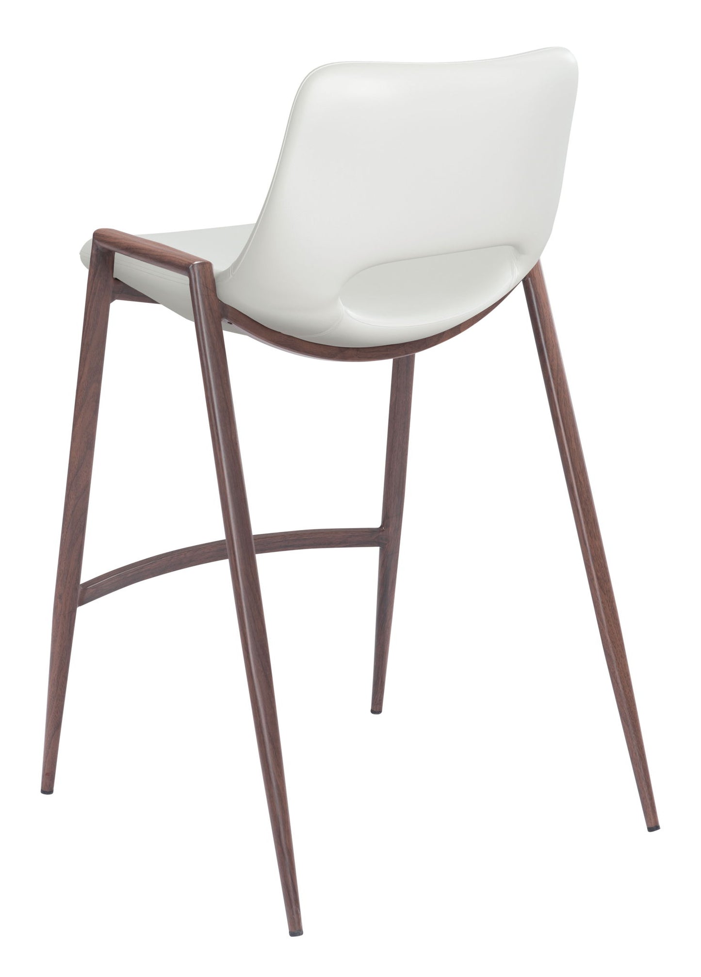 Desi - Counter Stool With Walnut Legs (Set of 2)