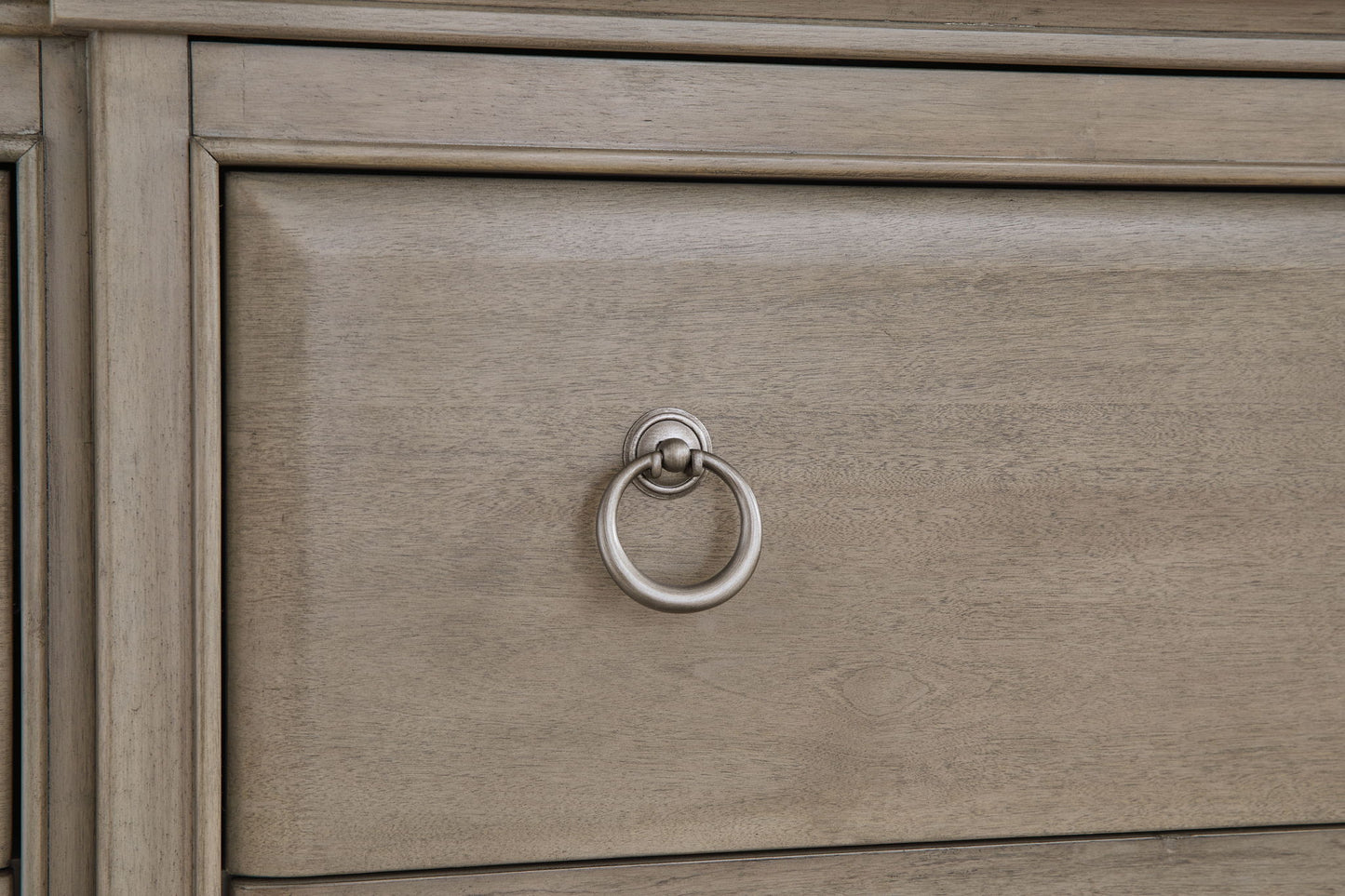 Lexorne - Dresser And Mirror - Gray
