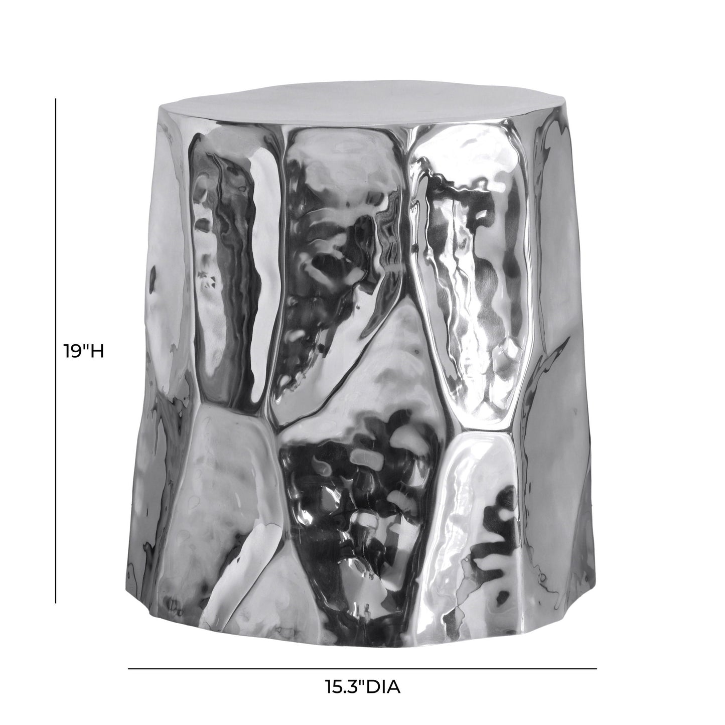 Forma - Side Table - Chrome