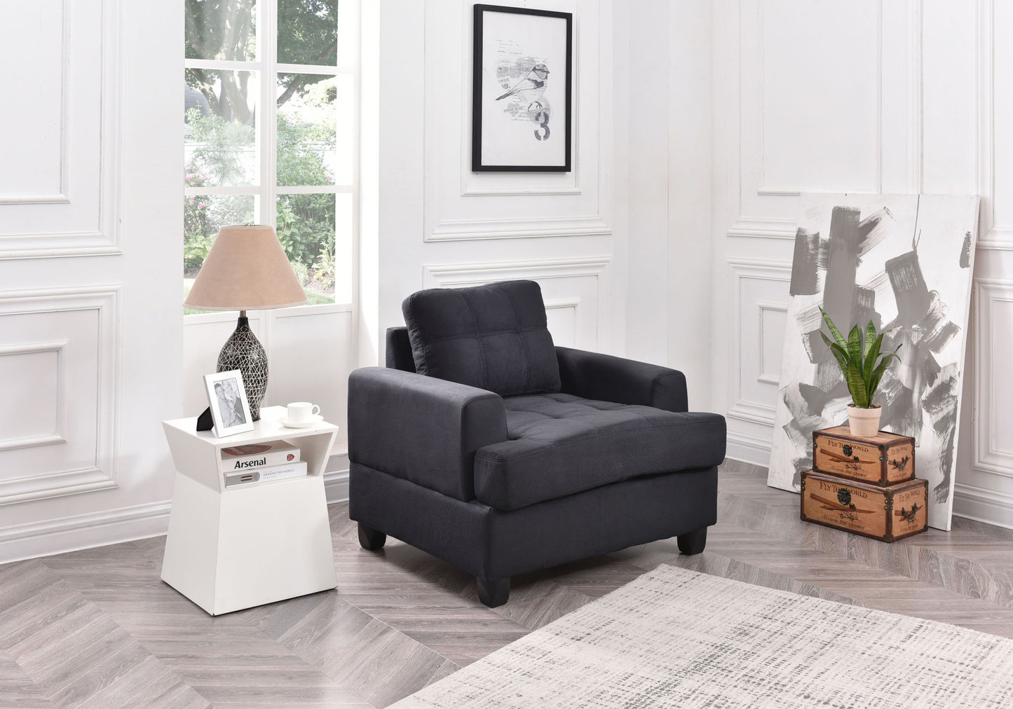 Sandridge - 36" Chair - Black