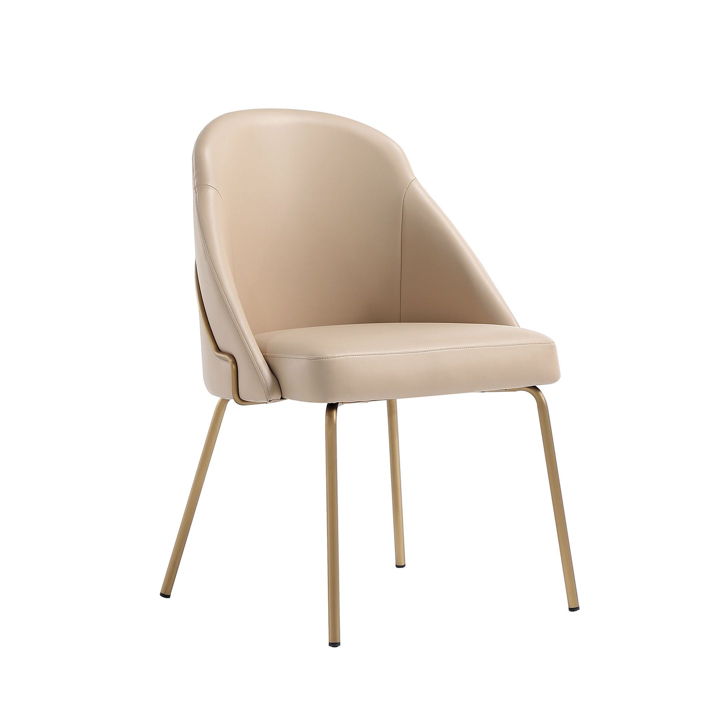 Manhattan Gracie - Dining Chair With Gold Legs