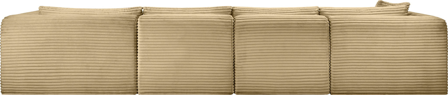 Shaggy - 4 Piece Modular Sectional