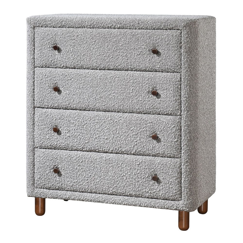 Cleo - Chest - Gray Boucle