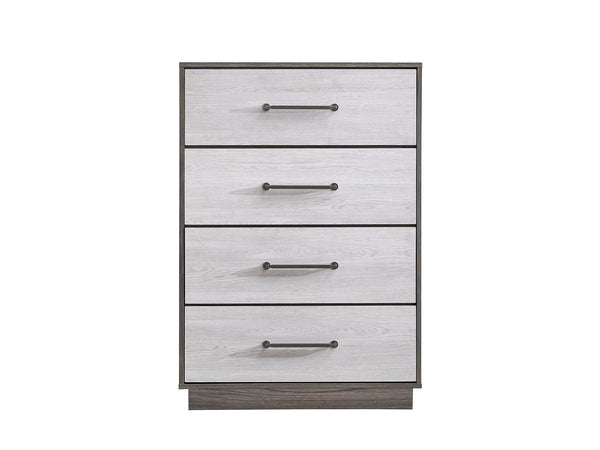 Aberdeen - Chest - Gray / Oak