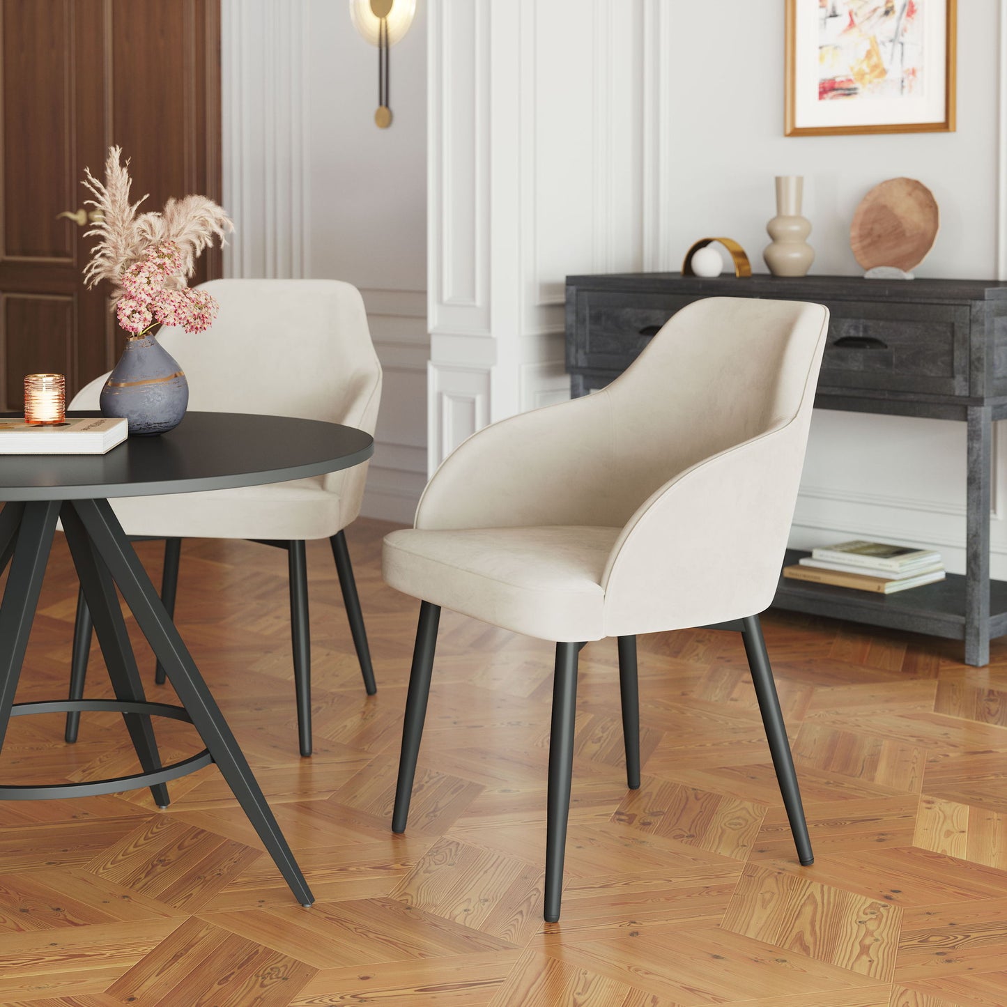 Jolie - Dining Chair (Set of 2) - White