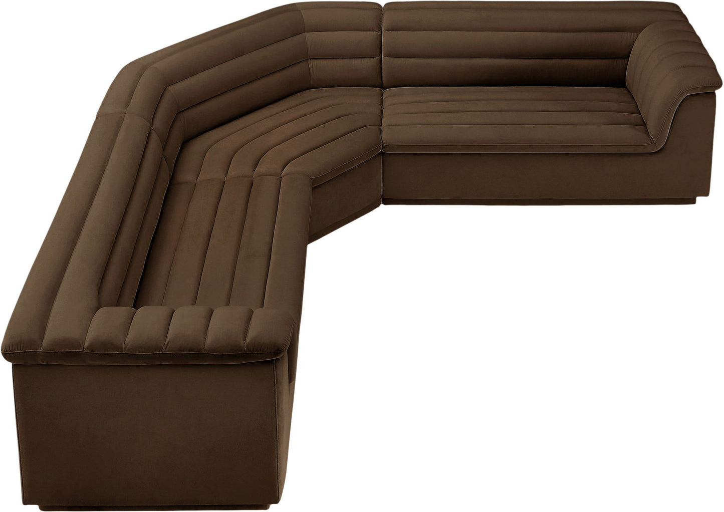 Cascade - Velvet Modular Sectional