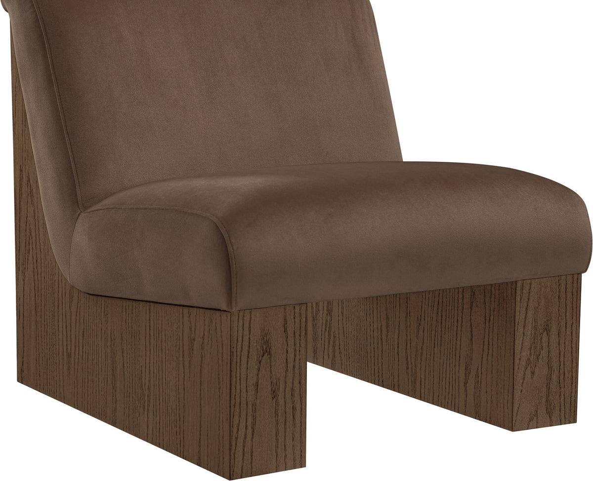 Vantage - Velvet Performance Fabric Upholstered Accent Chair