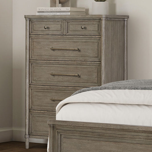 Rochelle Park - 5 Drawer Chest - Smokey Taupe