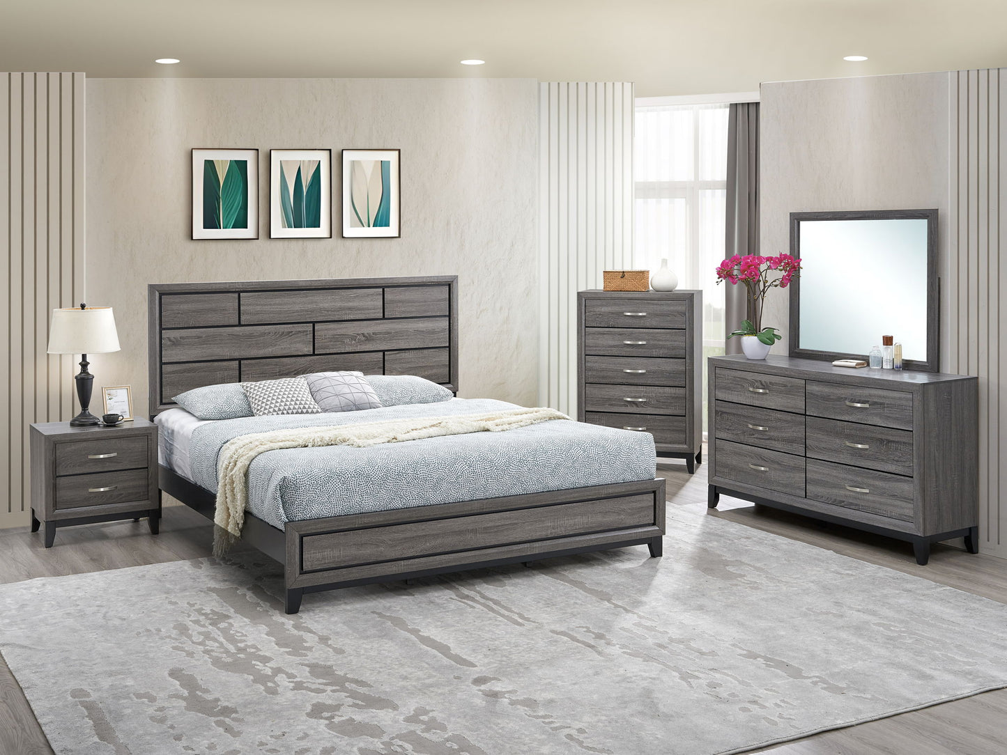 Glory Furniture - Glasgow - Bed