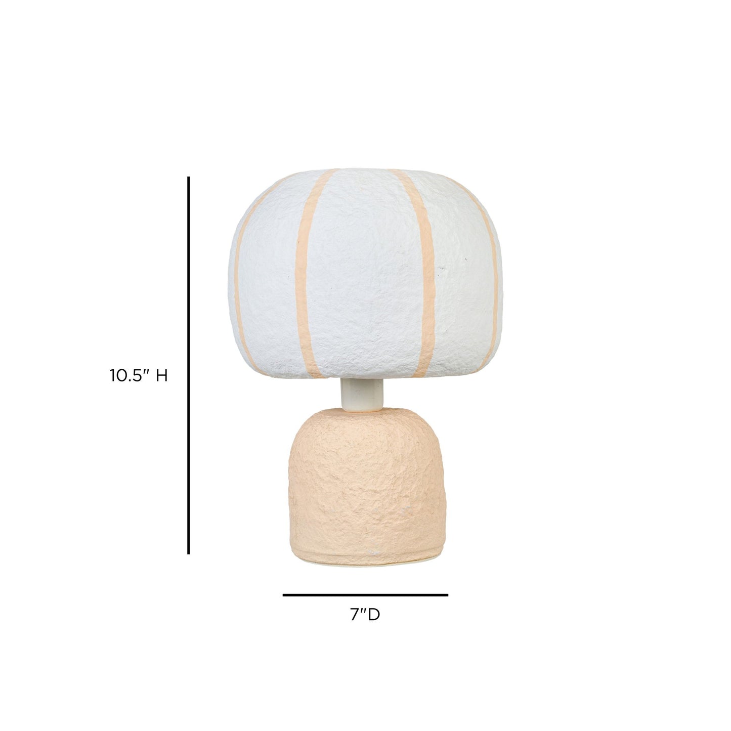 Margate - Cotton Mache Table Lamp