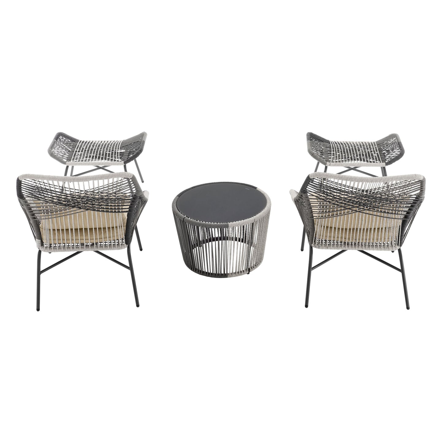 Manhattan Ashland - 5-Piece Conversation Set