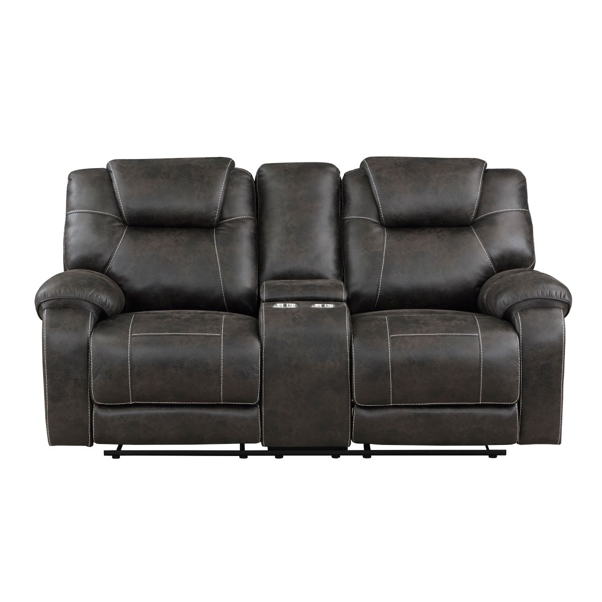 Gainesville Double Reclining Love Seat with Center Console