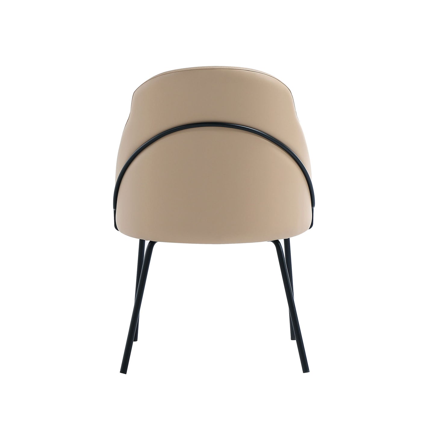 Manhattan Gracie - Dining Chair With Black Legs