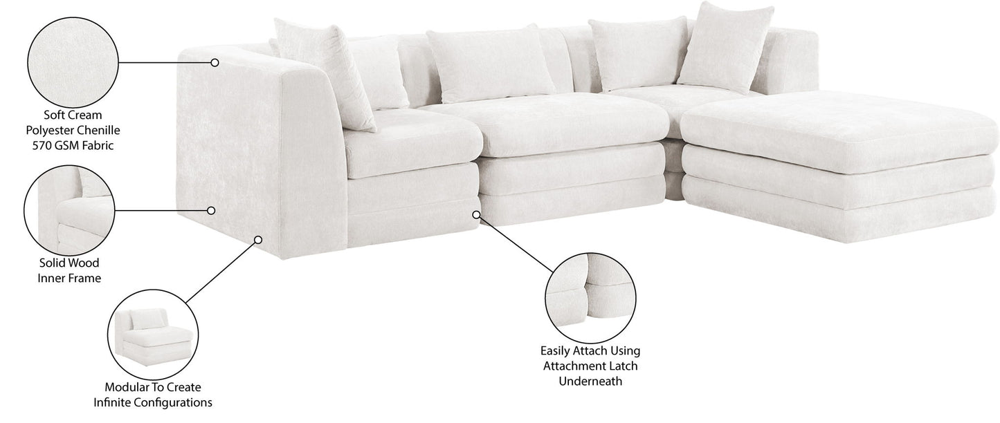 Stellar - 4 Piece Upholstered Modular Sectional
