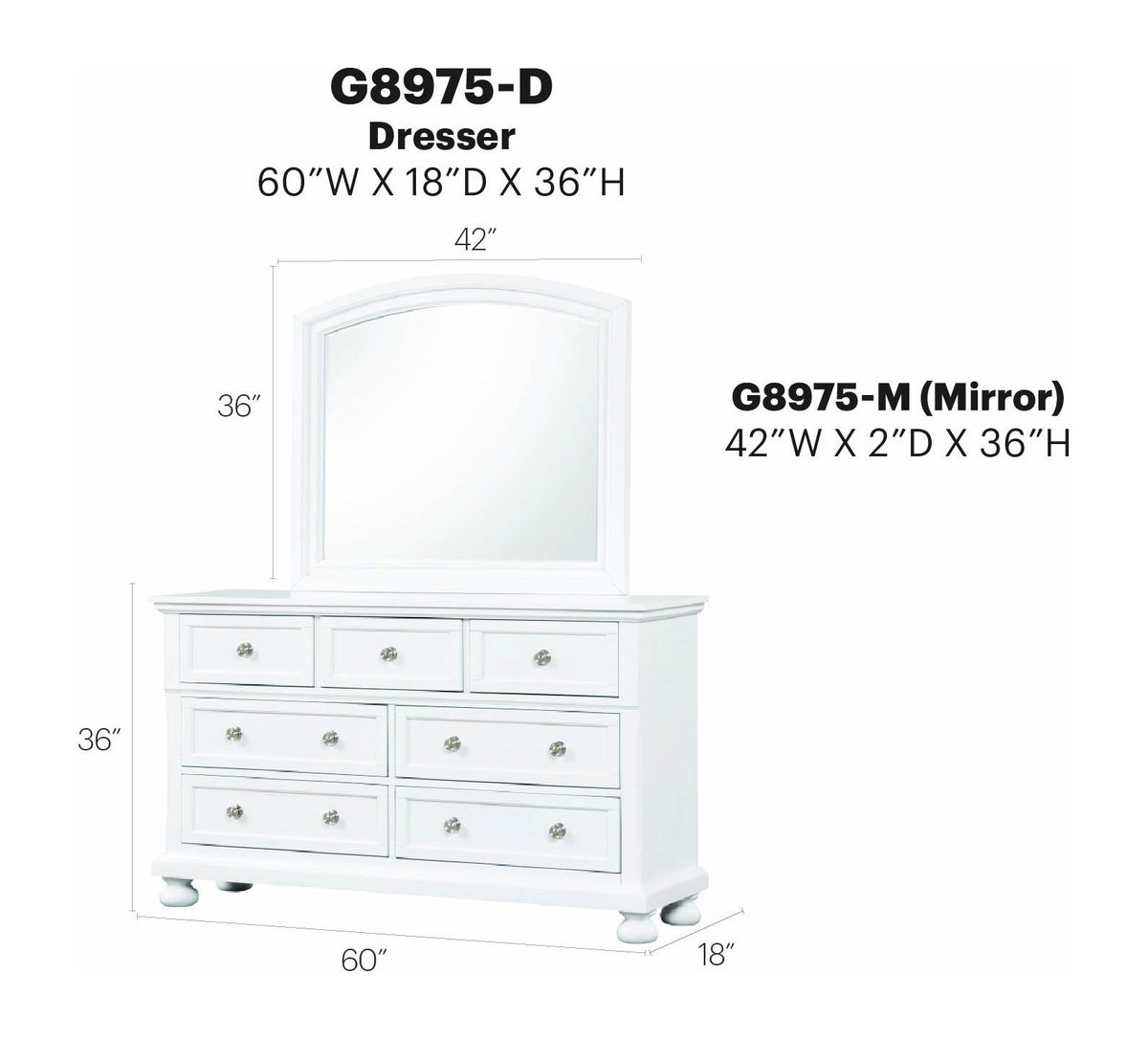 Glory Furniture - Meade - Dresser